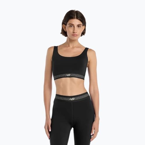Reggiseno sportivo New Balance AC Train black/white