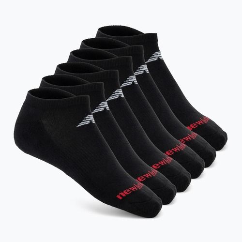 Calzini New Balance Everyday No Show 6 pairs black/white