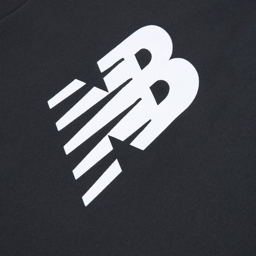 Felpa da uomo New Balance Sport Core Brushed Crew black/white