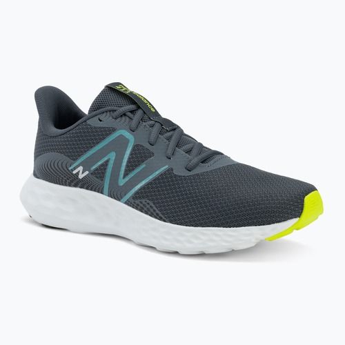 Scarpe da running da uomo New Balance Fresh Foam 411's V3 graphite/alkaline green/faded teal