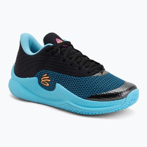 Scarpe da basket Under Armour Curry Splash 26 black/blue blur/blaze orange