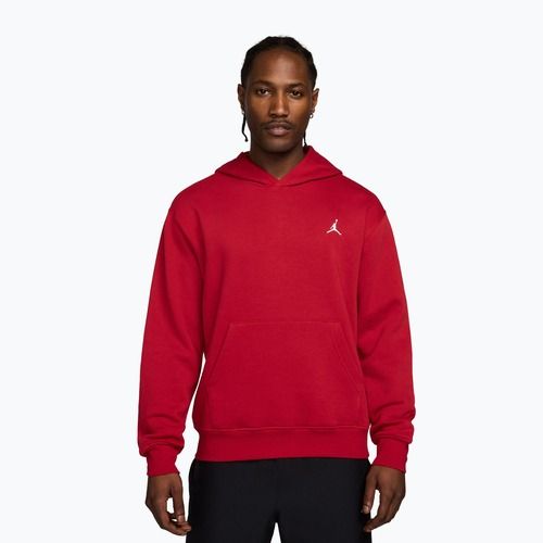 Felpa da uomo Nike Jordan Brooklyn Fleece gym red/white