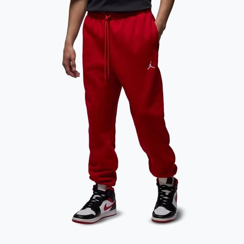 Pantaloni da uomo Nike Jordan Brooklyn Fleece gym red/white