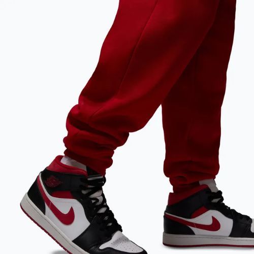 Pantaloni da uomo Nike Jordan Brooklyn Fleece gym red/white