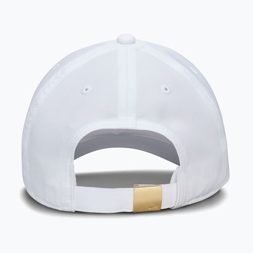 Cappellino con visiera per bambini Nike Dri-FIT Club white/flt gold
