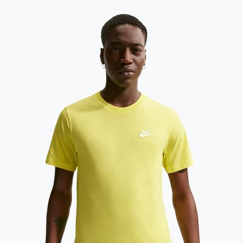 Maglietta da uomo Nike Sportswear Club sonic yellow