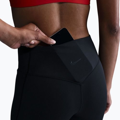 Pantaloncini da allenamento da donna Nike Universa High Waisted Biker 8" black/anthracite/dark smoke grey