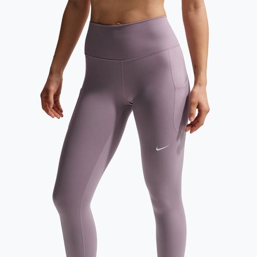 Leggings da allenamento da donna Nike One High-Waisted 7/8 light violet ore/white