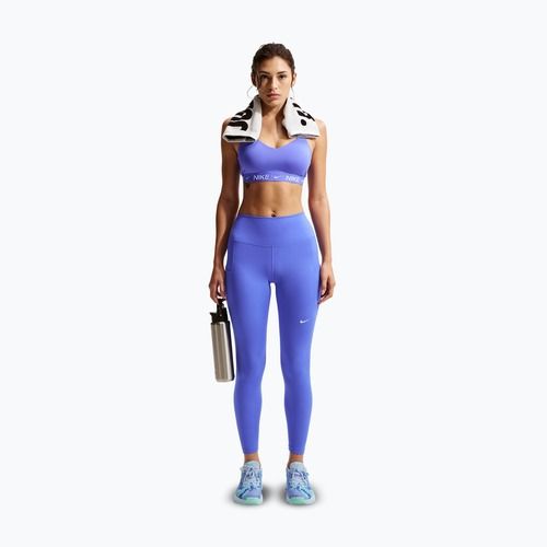 Leggings da allenamento da donna Nike One High-Waisted 7/8 sapphire/white