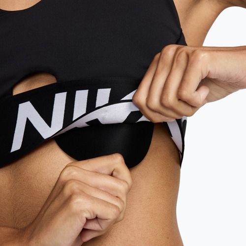 Reggiseno sportivo Nike Pro Indy Plunge black/white/white