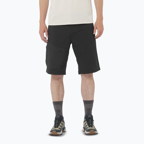 Pantaloncini da trekking da uomo Salomon Outerpath Utility deep black