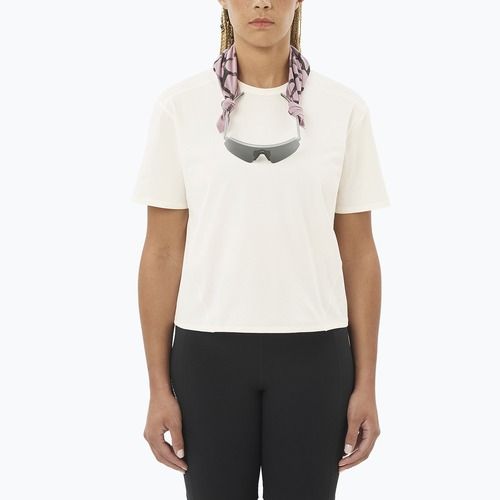 Maglietta da donna Salomon Trackline whisper white