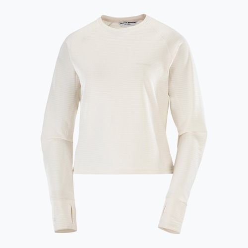 Felpa in pile da donna Salomon Essential Lightwarm whisper white