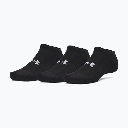 Calzini da uomo Under Armour Performance Cotton NS 3 pairs ultimate black/ultimate black/white