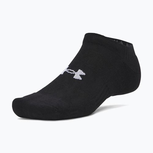 Calzini da uomo Under Armour Performance Cotton NS 3 pairs ultimate black/ultimate black/white