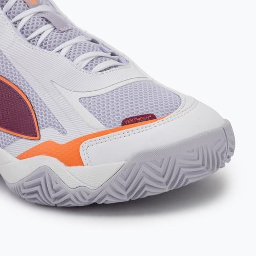 Scarpe da pallamano da donna PUMA Solarstrike 4 puma white/heat fire/lilac crush berry