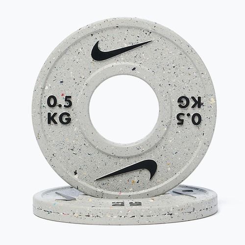 Carico Nike Strength Grind Change Plates 2 x 0,5 kg wolf grey