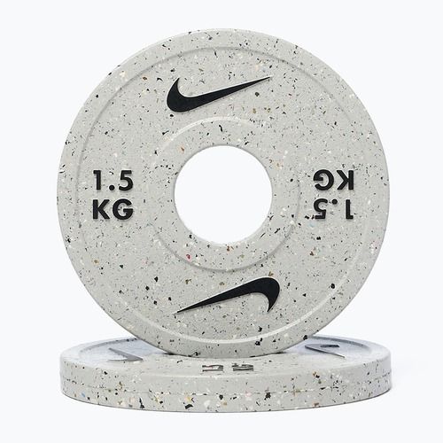 Carico Nike Strength Grind Change Plates 2 x 1,5 kg wolf grey