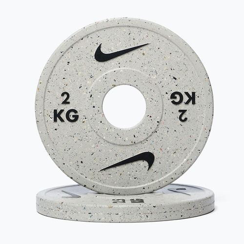 Carico Nike Strength Grind Change Plates 2 x 2 kg wolf grey