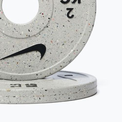 Carico Nike Strength Grind Change Plates 2 x 2 kg wolf grey