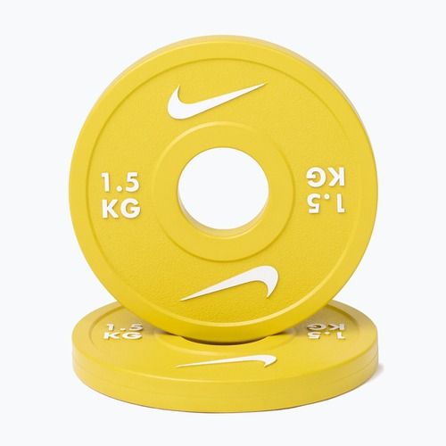 Carico Nike Strength Change Plates 2 x 1,5 kg yellow/white