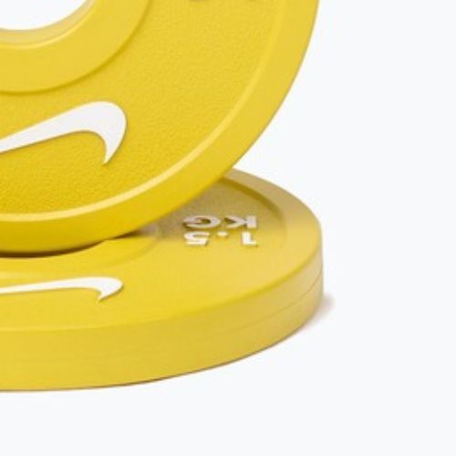 Carico Nike Strength Change Plates 2 x 1,5 kg yellow/white