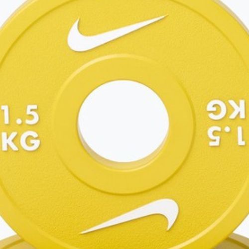 Carico Nike Strength Change Plates 2 x 1,5 kg yellow/white