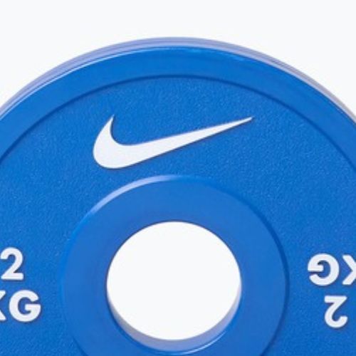 Carico Nike Strength Change Plates 2 x 2 kg blue/white