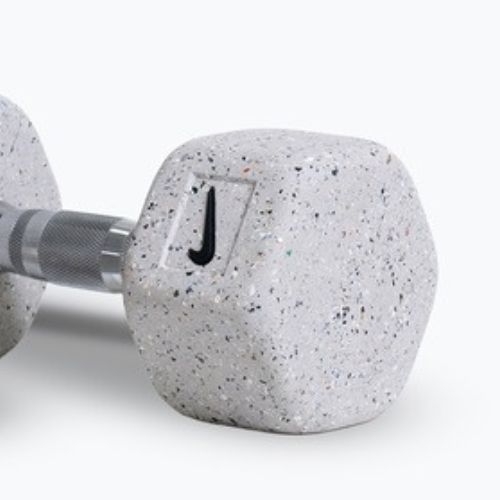Manubri Nike Strength Grind Hex Dumbbell 2 x 10 kg wolf grey