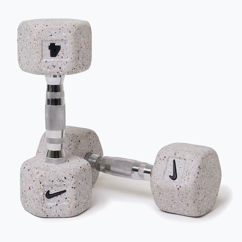 Manubri Nike Strength Grind Hex Dumbbell 2 x 4 kg wolf grey