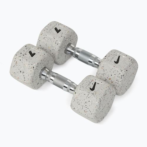 Manubri Nike Strength Grind Hex Dumbbell 2 x 7 kg wolf grey