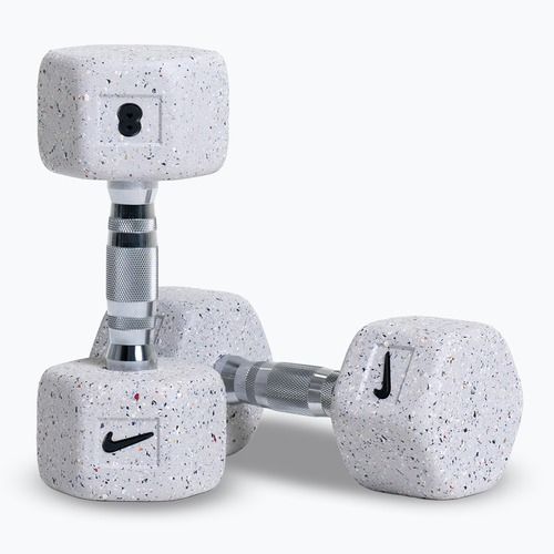 Manubri Nike Strength Grind Hex Dumbbell 2 x 8 kg wolf grey