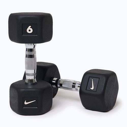Manubri Nike Strength Hex Dumbbell 2 x 6 kg black/white