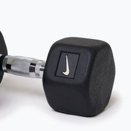 Manubri Nike Strength Hex Dumbbell 2 x 6 kg black/white