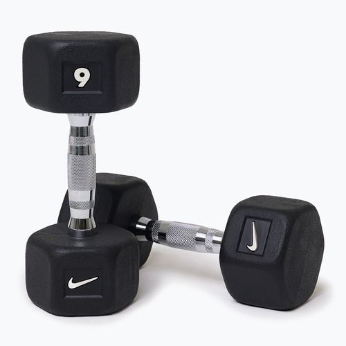 Manubri Nike Strength Hex Dumbbell 2 x 9 kg black/white