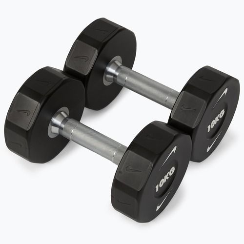 Manubri Nike Strength Pro Urethane Dumbbell 2 x 10 kg black/white