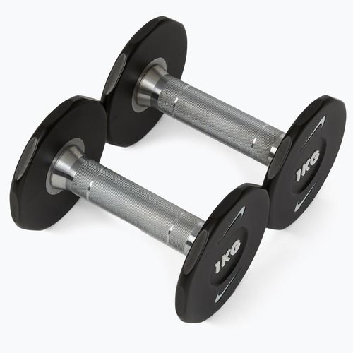 Manubri Nike Strength Pro Urethane Dumbbell 2 x 1 kg black/white