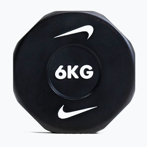 Manubri Nike Strength Pro Urethane Dumbbell 2 x 6 kg black/white