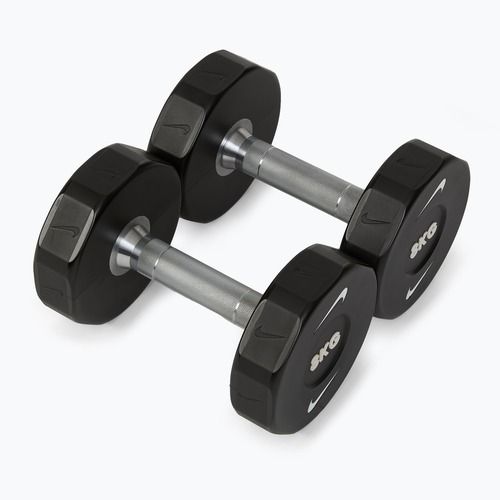 Manubri Nike Strength Pro Urethane Dumbbell 2 x 8 kg black/white