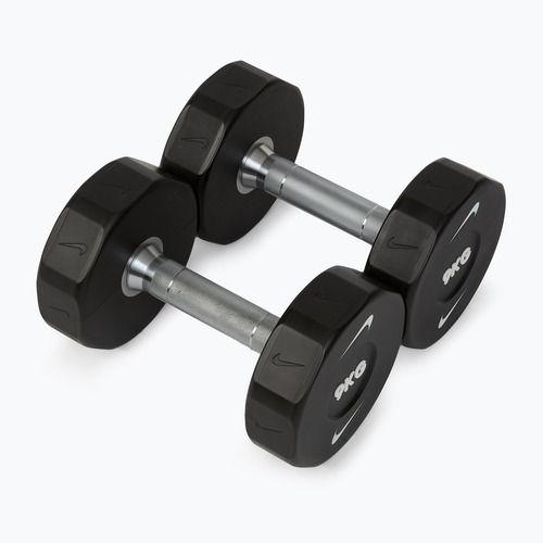 Manubri Nike Strength Pro Urethane Dumbbell 2 x 9 kg black/white