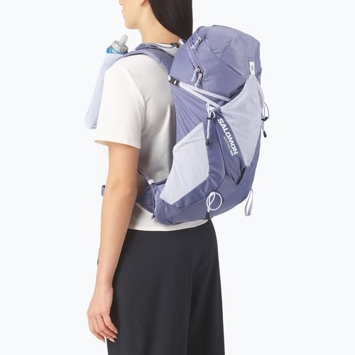 Zaino da trekking da donna Salomon Aerotrek 18 l seagrass/silver cloud