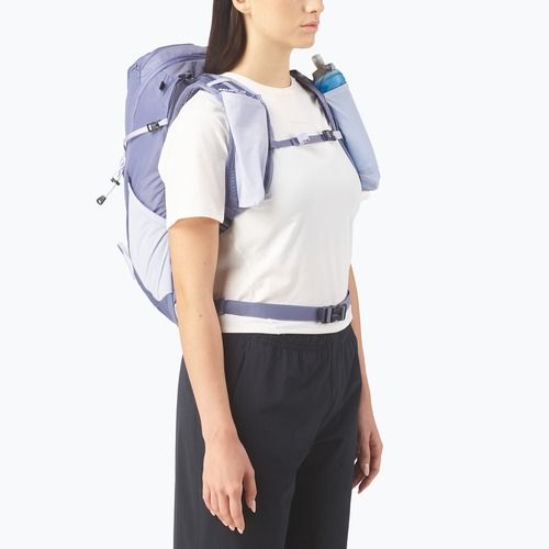 Zaino da trekking da donna Salomon Aerotrek 18 l seagrass/silver cloud