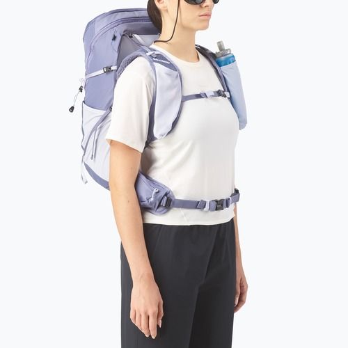 Zaino da trekking da donna Salomon Aerotrek 28 l heron/cosmic sky/white