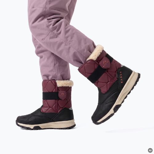 Stivali da neve per bambini KADVA Andes WP JR bordeaux