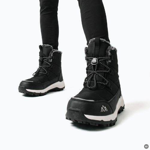 Stivali da neve per bambini KADVA Andy WP JR neri