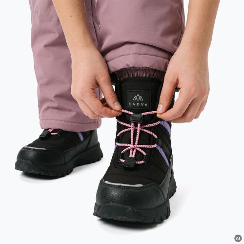Stivali da neve per bambini KADVA Chia WP JRG neri