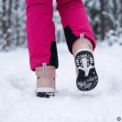 Stivali da neve per bambini KADVA Mauri WP JRG viola