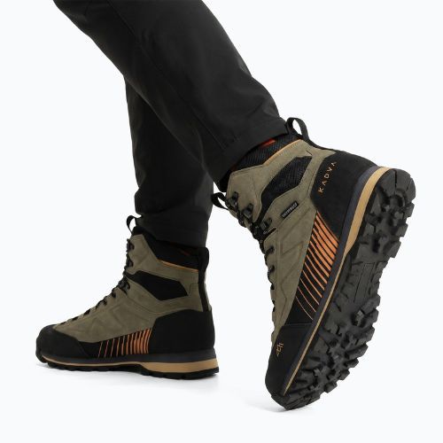 Scarpe da trekking da uomo KADVA Nevra Mid WP verde