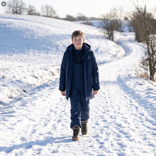 Stivali da neve per bambini KADVA Oriko WP JR verde