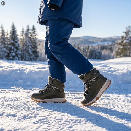 Stivali da neve per bambini KADVA Oriko WP JR verde
